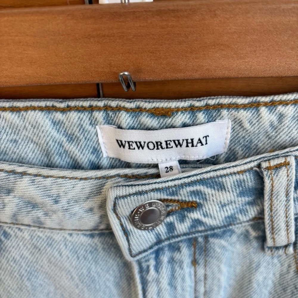 WeWoreWhat Streight Leg Jeans, Size 28 - Picture 6 of 11